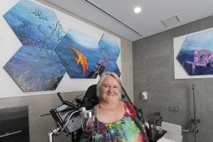 Lakeside Joondalup adds mural to Changing Places facility