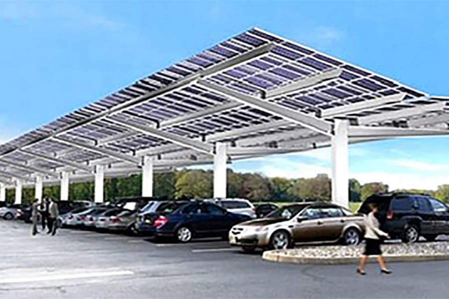 Dexus undertakes largest solar car port system at Willows Shopping ...