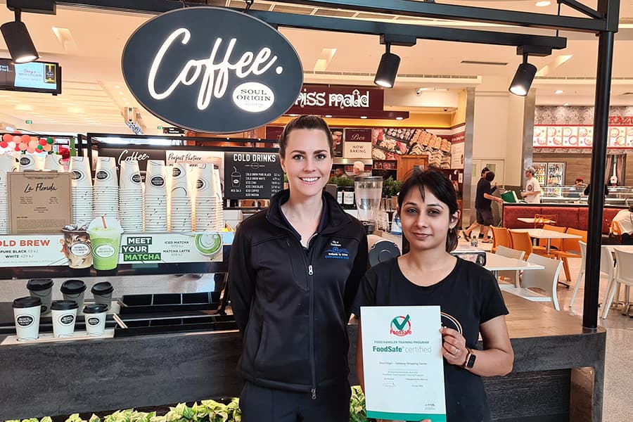 Seven Cockburn Gateway Shopping City Retailers Awarded Foodsafe 