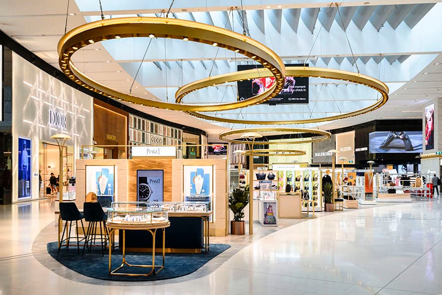 Sydney Airport on Instagram: We're delighted to welcome six new stores to  T1 International terminal, marking the second phase of openings at the  luxury precinct. @louisvuitton, @gentlemonster, @celine, @dior, @gucci and  @maisonvalentino