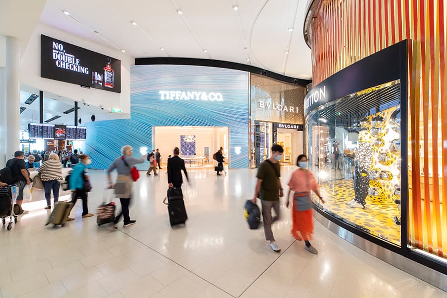 New campaign for SYD X luxury airport terminal launches via Enigma and HWBK