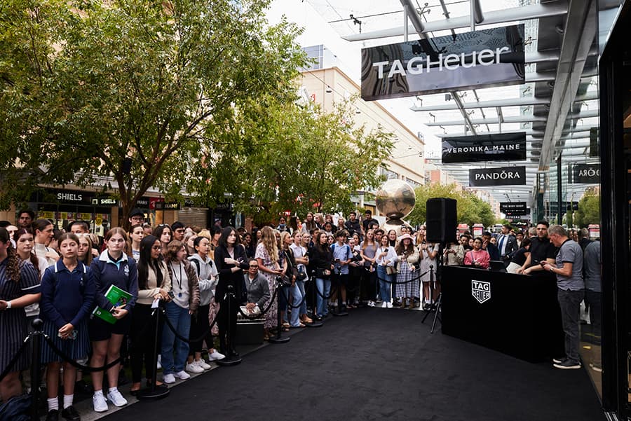 TAG Heuer celebrates the opening of its new luxury boutique at