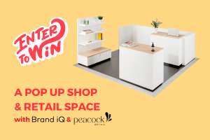 Entries Now Open – Win a Pop Up Shop with Peacock Retail