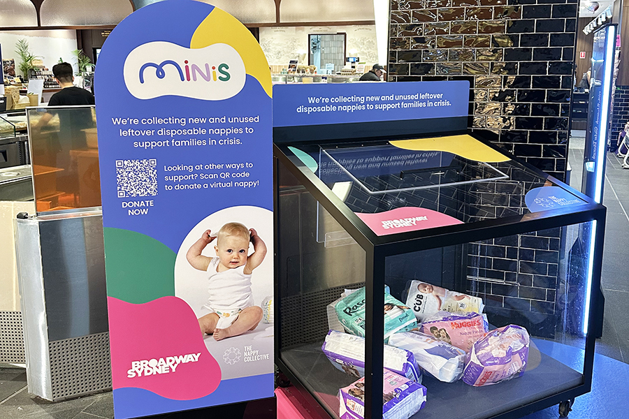 Mirvac retail centres demonstrate the power of community with Nappy Collective’s Mother’s Day Drive