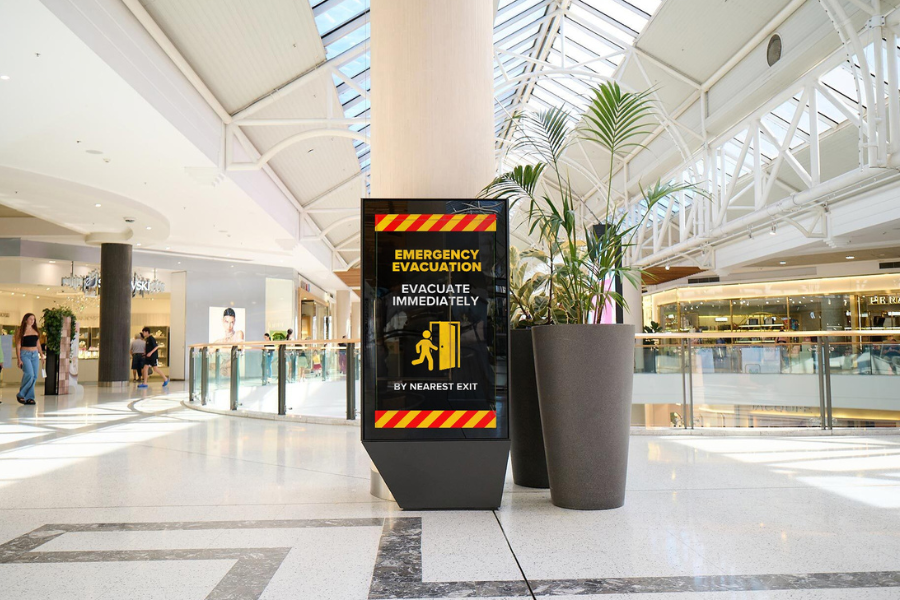 DP Alert: New emergency messaging system enhances shopping centre safety