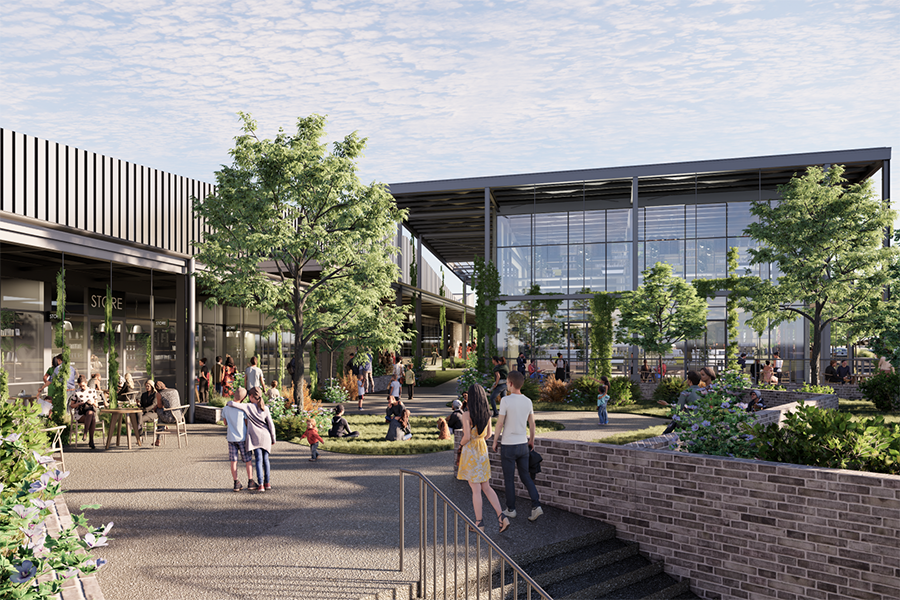 Construction begins on East Village Sunbury Retail and Civic Centre