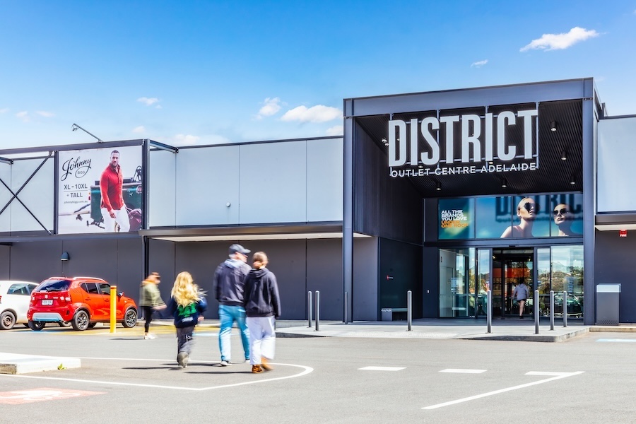 District Outlet Centre Adelaide for sale by receivers