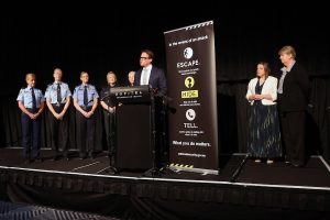 Fresh ‘Escape. Hide. Tell’ advice wins SCCA support