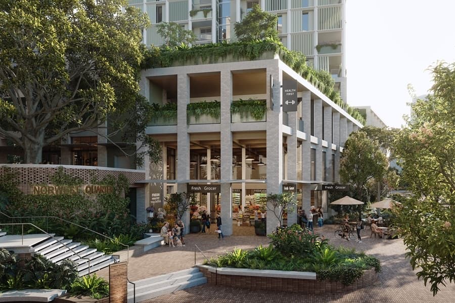 Mulpha Australia unveils plans for zero-carbon Norwest Quarter in Sydney
