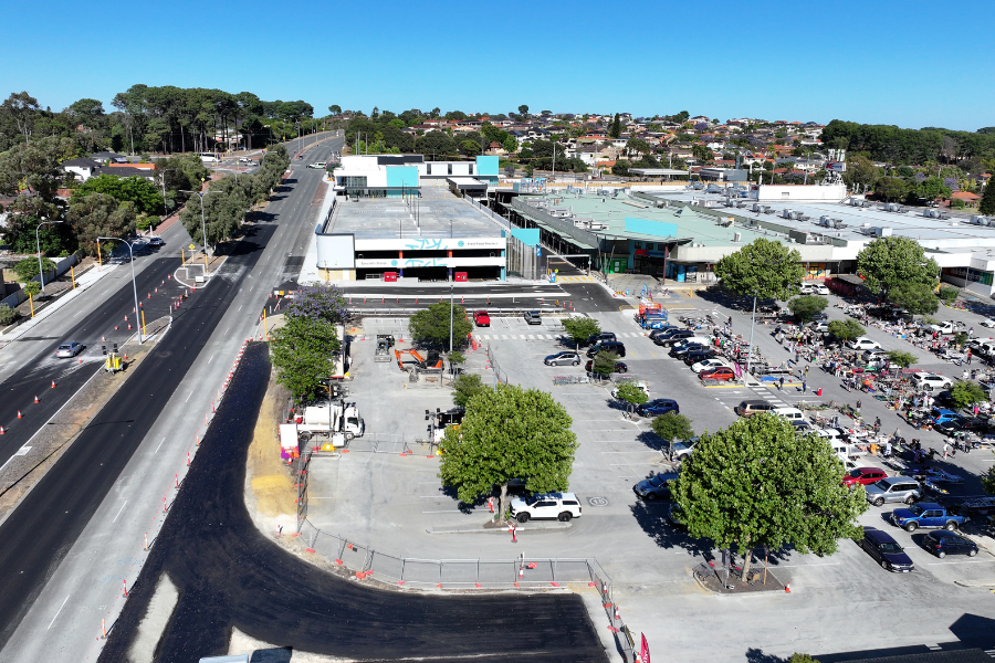 Kardinya Park's parking area
