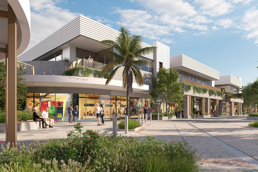 Aura Town Centre construction underway, major tenants announced