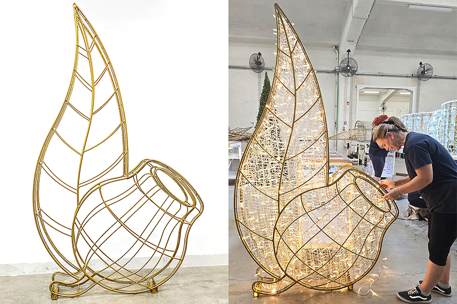 Christmas festive display