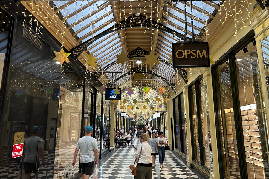 How Royal Arcade became one of Melbourne’s most photographed Christmas destinations