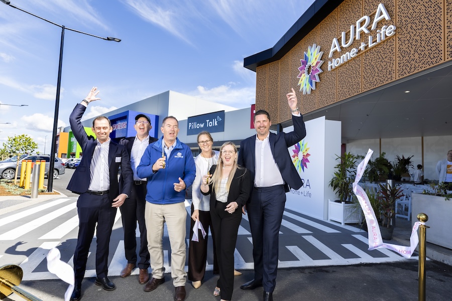 Aura Home + Life retail precinct opens on the Sunshine Coast
